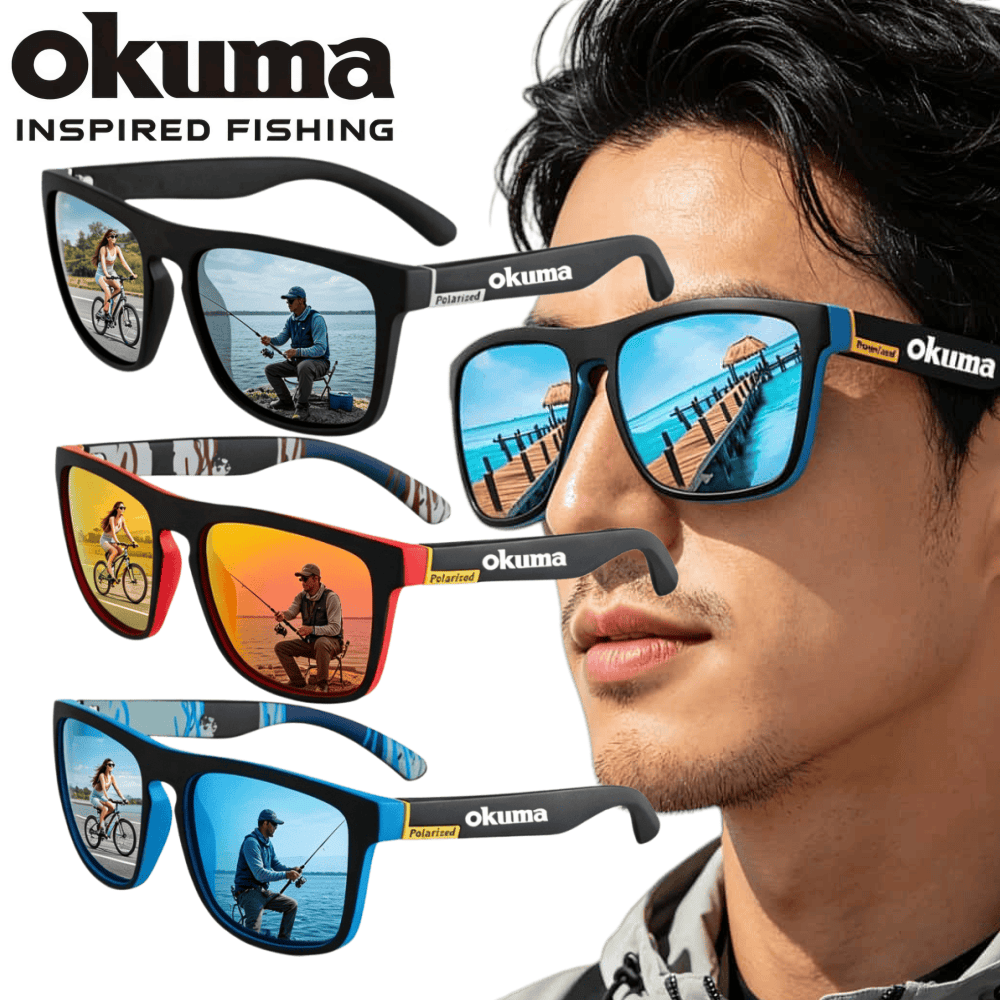 Surf Reel - 6 색 okuma 편광 선글라스 UV400