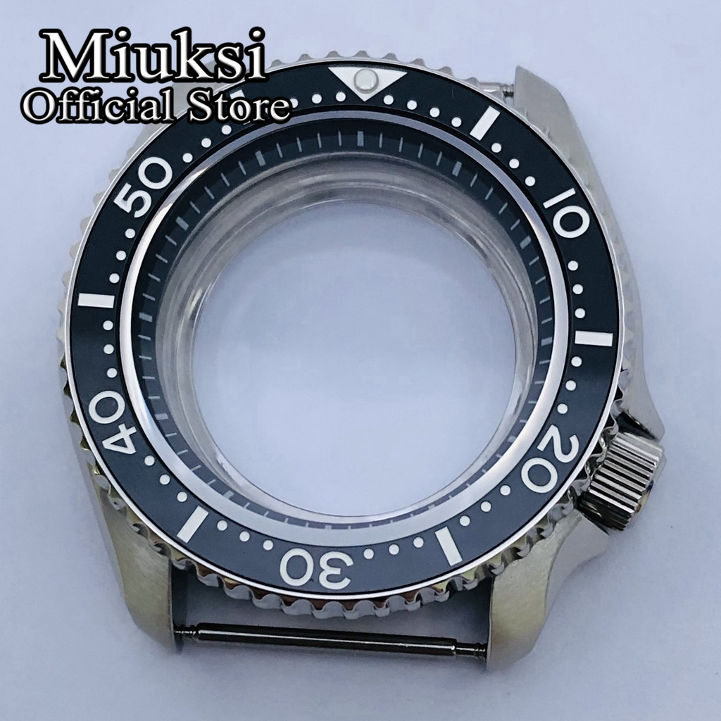 Reel Case - Miuksi 42mm 실버 무균 시계 케이스