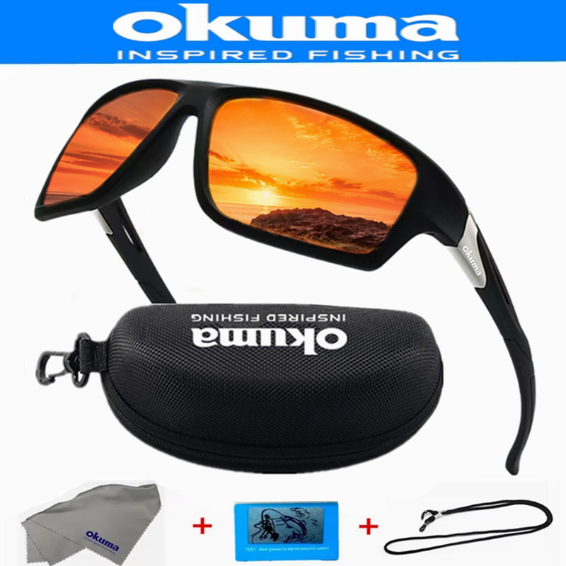 오쿠마 새로운 편광 낚시 선글라스 UV400 사이클링, - Surf Reel 리뷰 및 가격